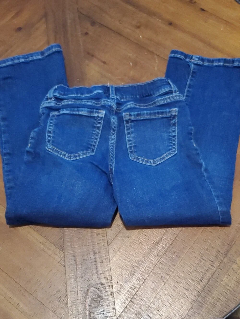 The Children's Place Girls' Dark Blue Bootcut Jeans